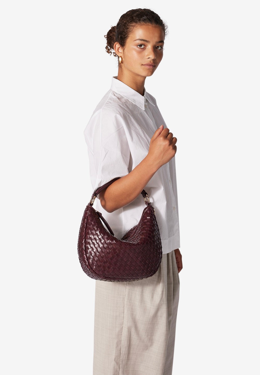Adax Salerno Marlin Barolo Hobo Bag