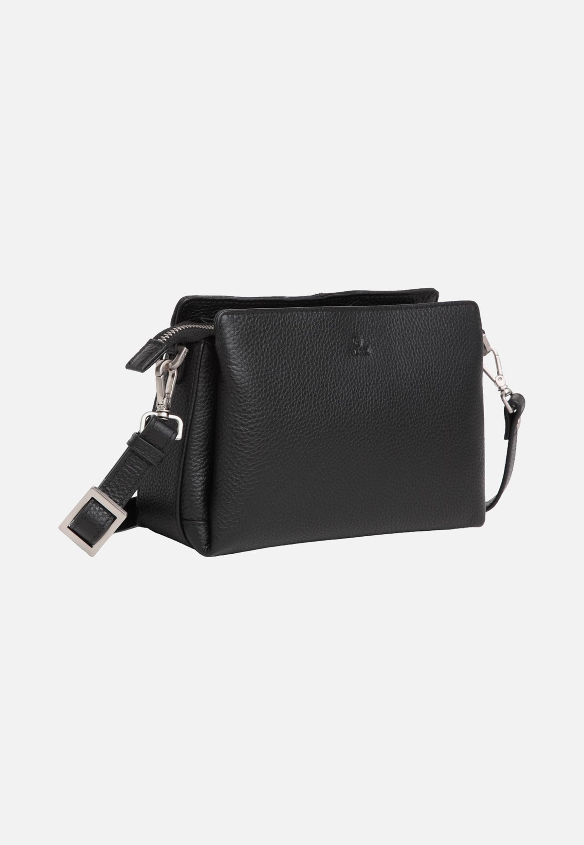 Adax Cormorano Dea Black Crossbody Bag