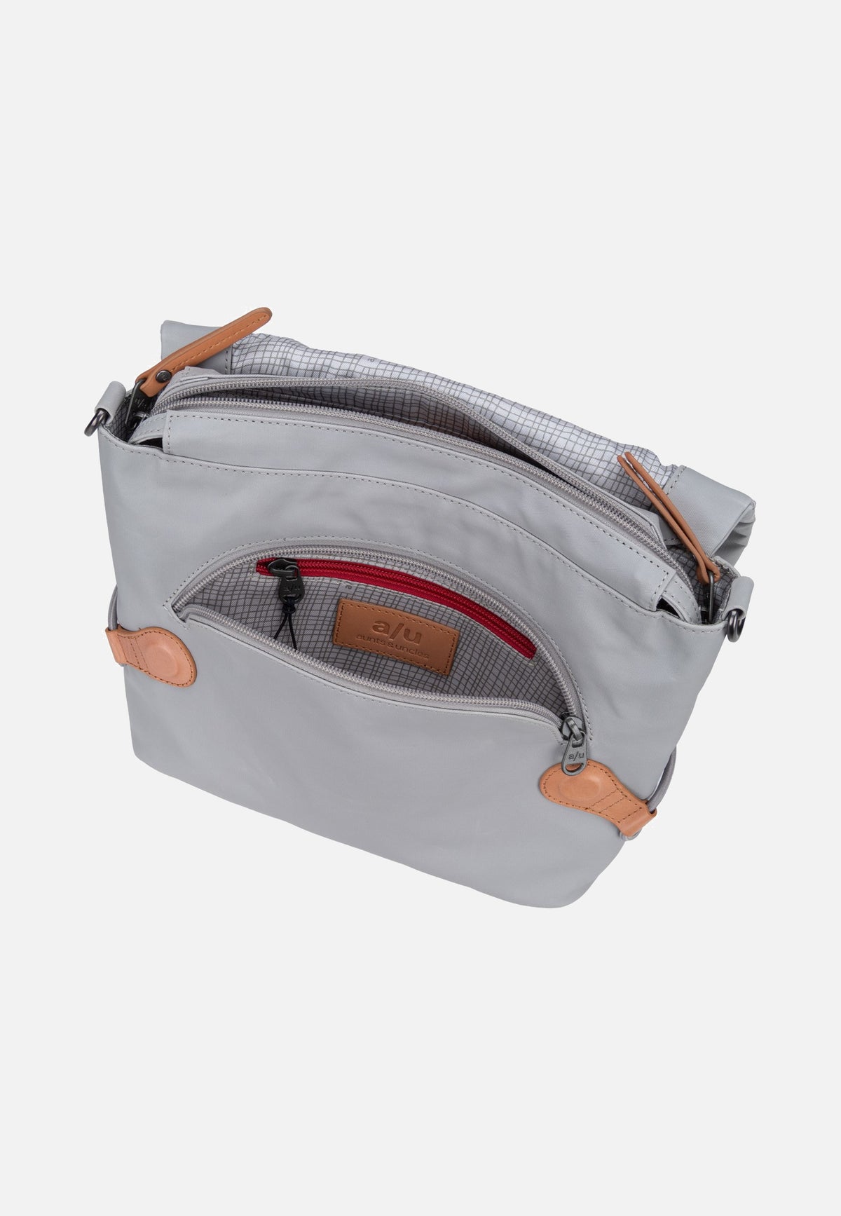 aunts & uncles Sendai Circular Grey Messenger Bag