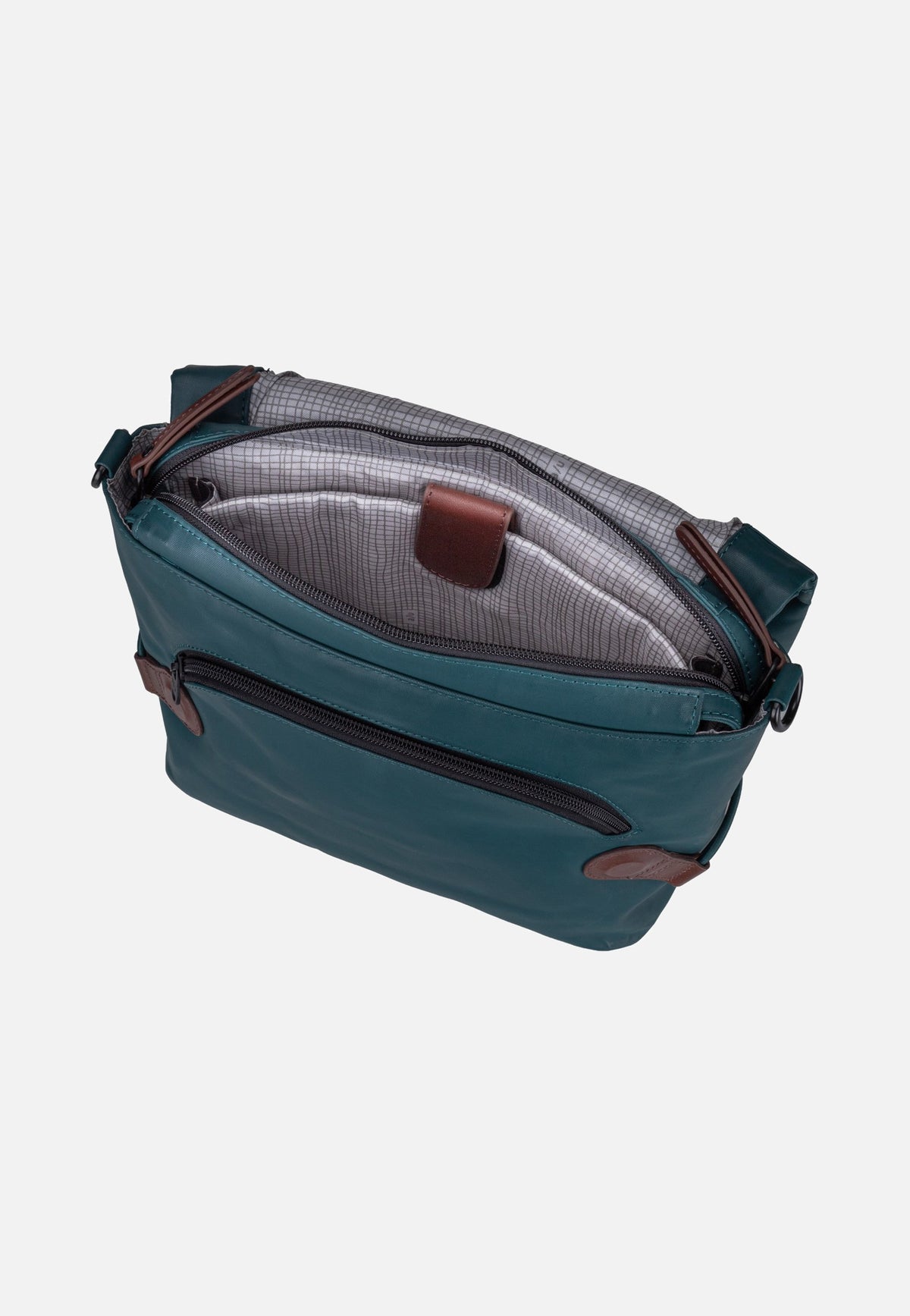 aunts & uncles Sendai Transformative Teal Messenger Bag