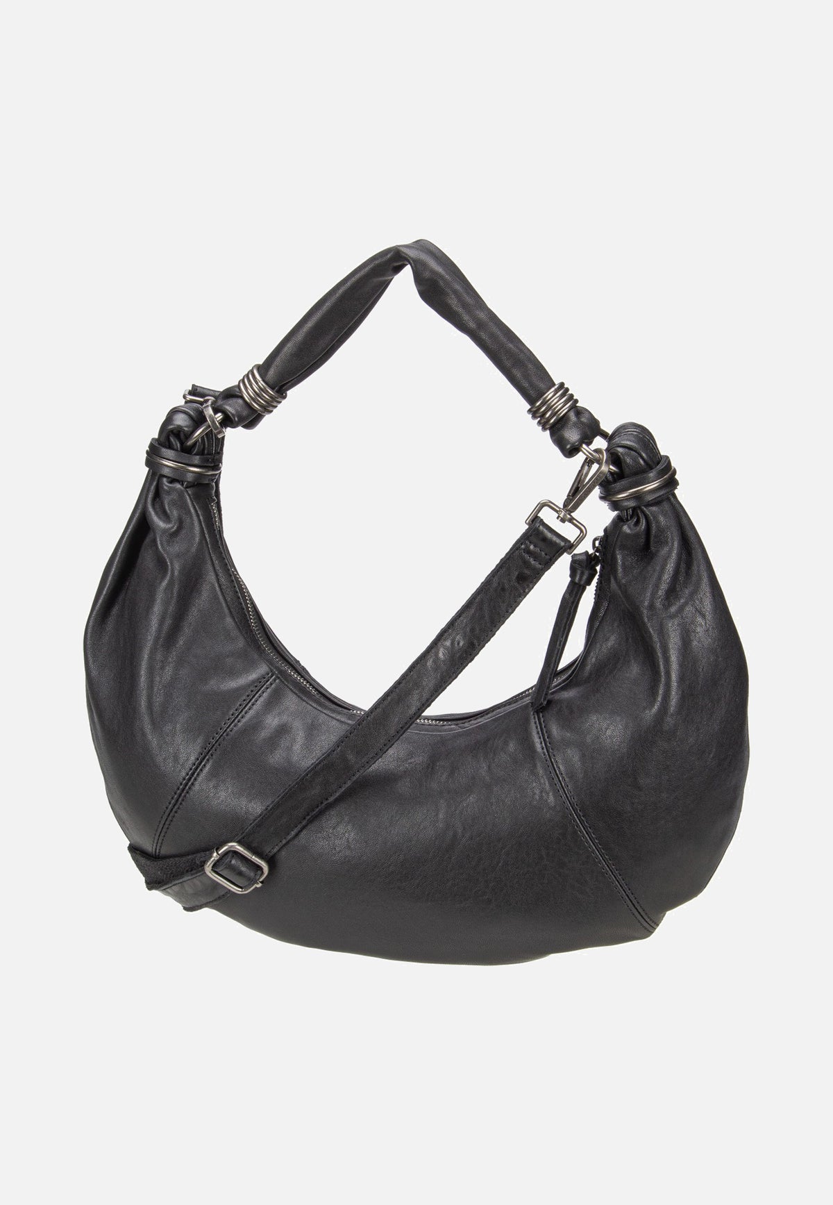 Fredsbruder Always With You Hobo Black Hobo Bag