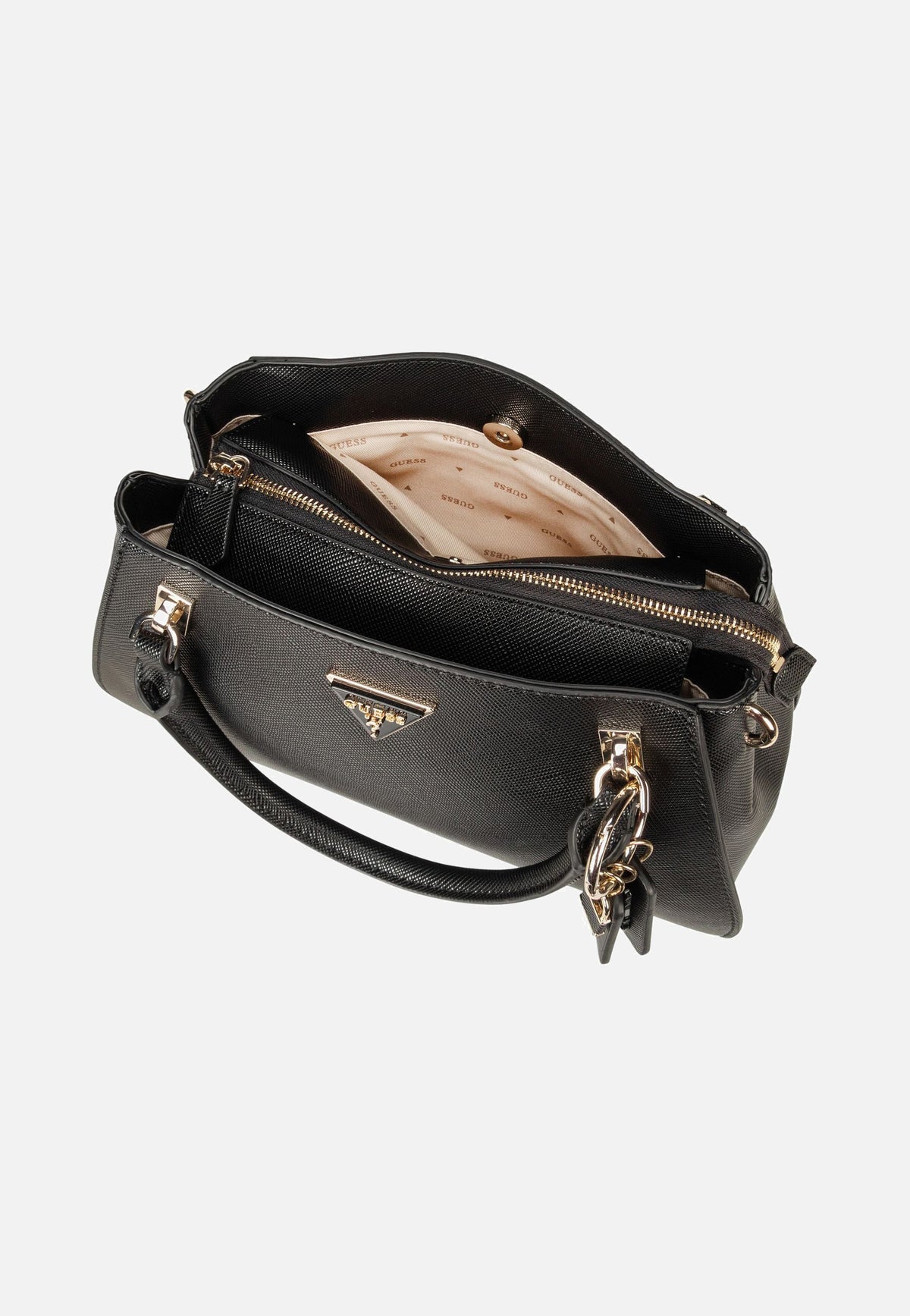 Guess Noelle II Luxury SAT 72070 Black Henkeltasche