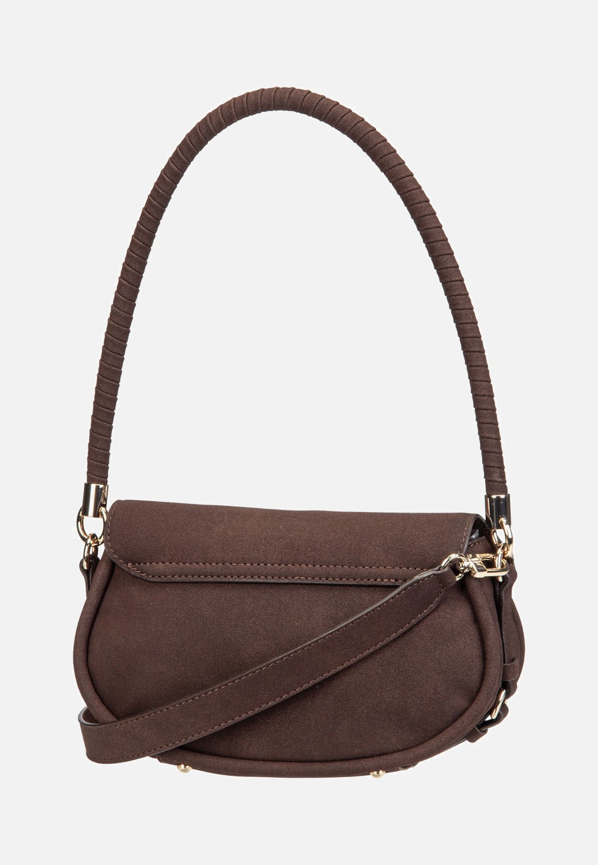 Guess Danya Flap Shoulder Espresso Schultertasche