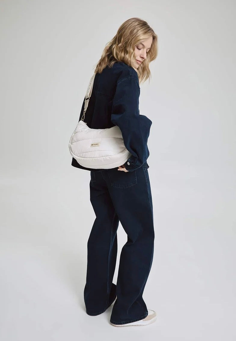 Hey Marly Lifetime Buddy M Crema Crossbody Bag