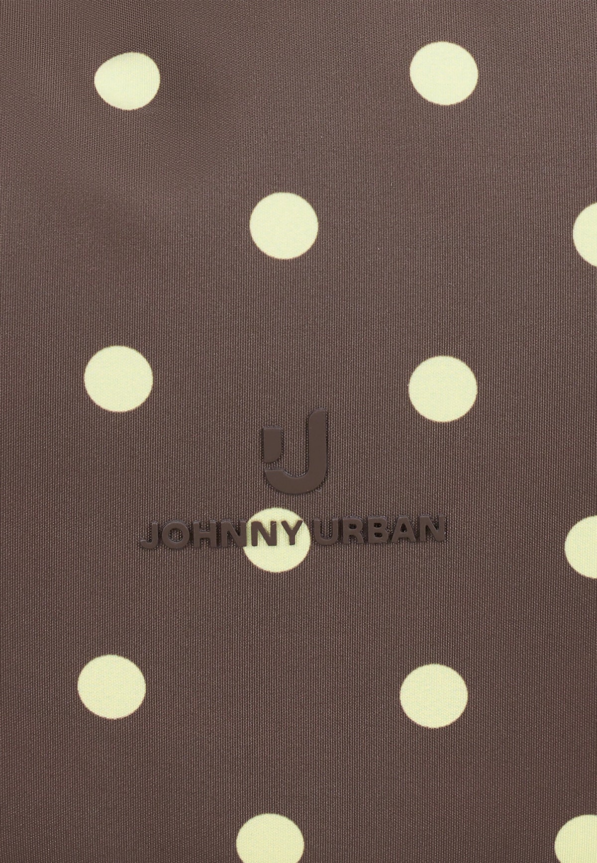 Johnny Urban Lou Medium Brown Polka Dots Crossbody Bag