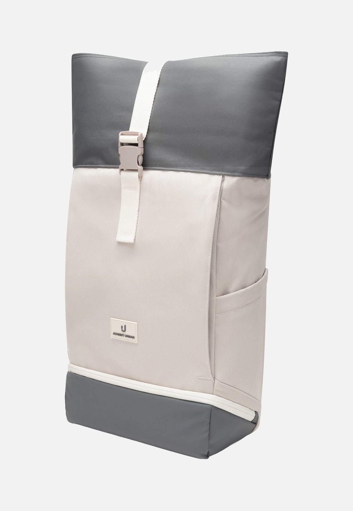 Johnny Urban Allen Large Sand-Grau Rolltop Rucksack
