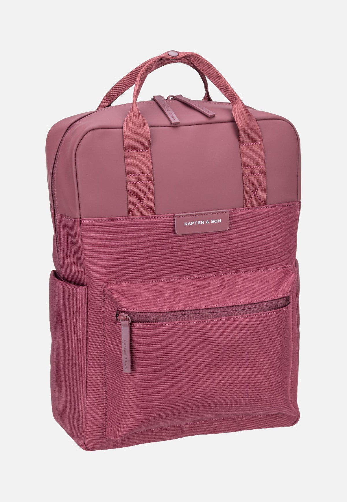 Kapten & Son Bergen Burgundy Rucksack