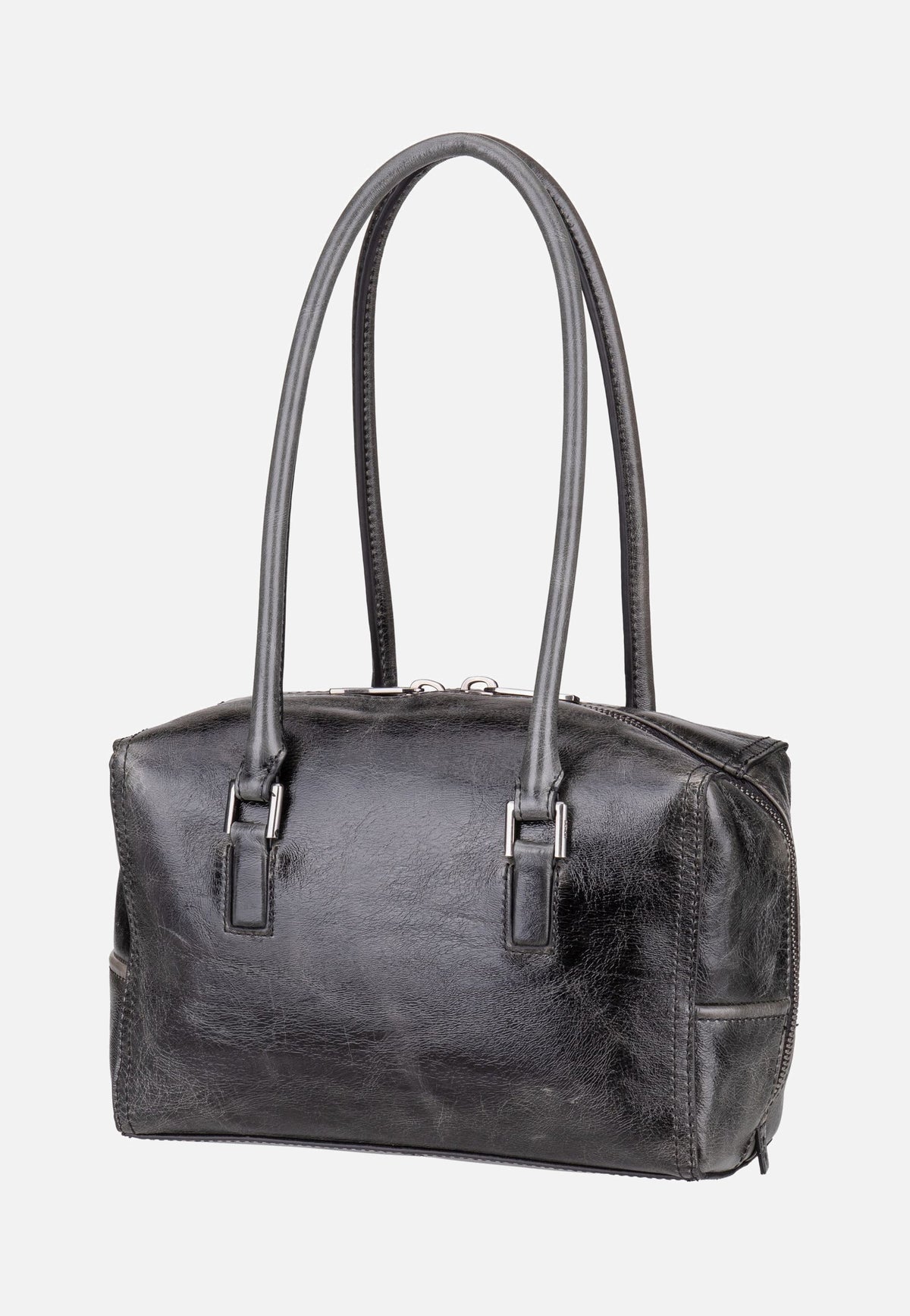 Liebeskind Berlin Kayla Archive Lack S 2165289 Dark Stone Schultertasche