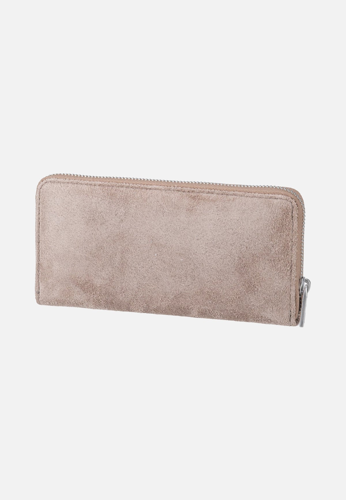 Liebeskind Berlin Ines L Suede Neutral Grey Portemonnaie