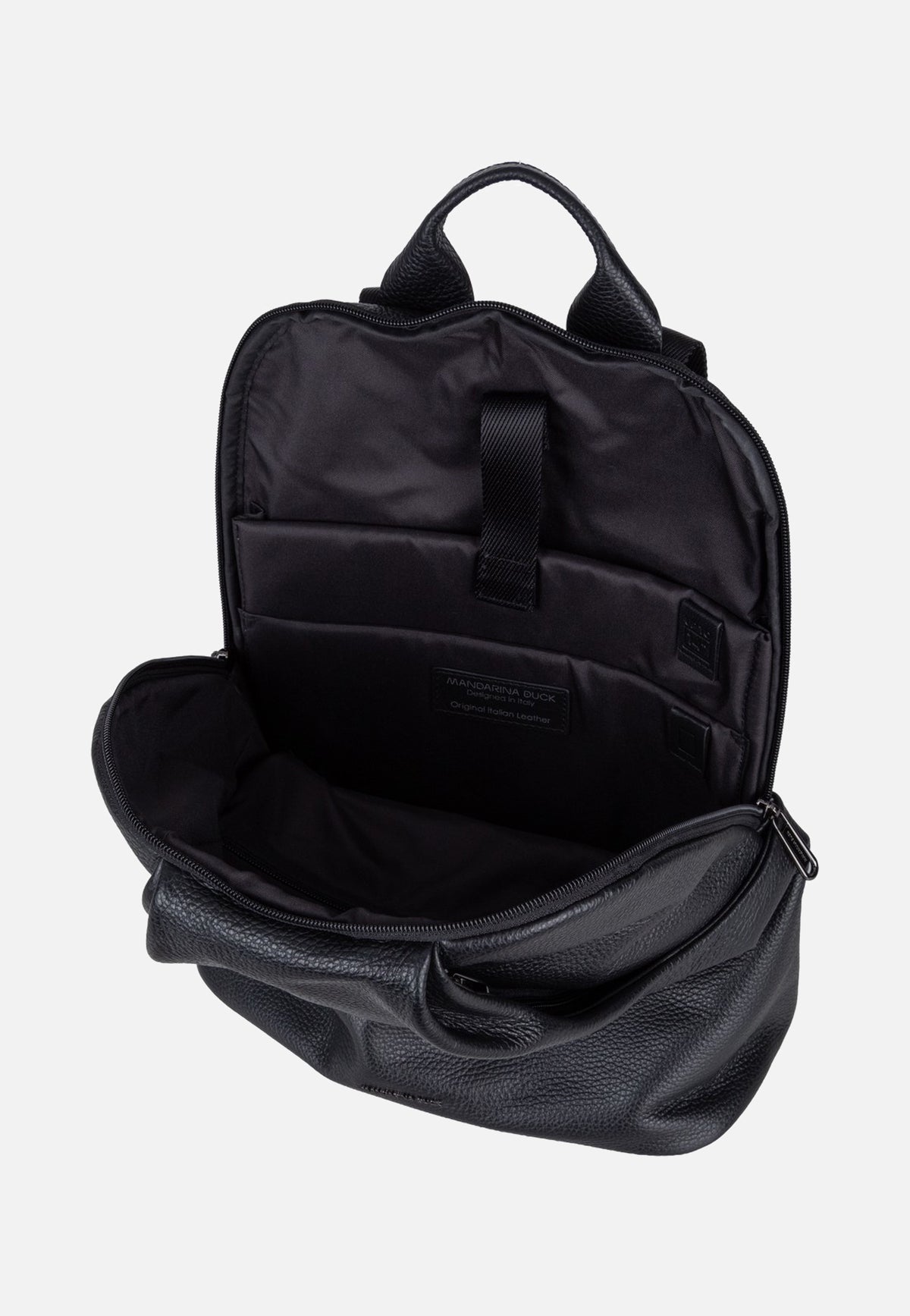 Mandarina Duck Mellow Leather Soft FZTA7 Nero Rucksack