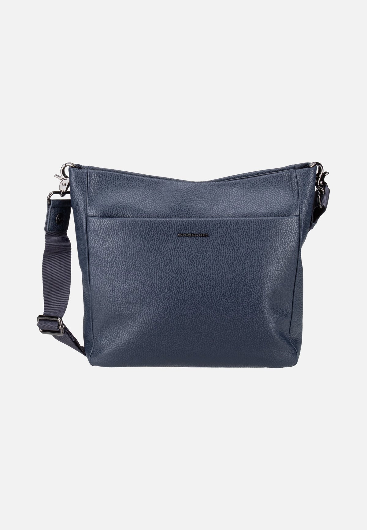Mandarina Duck Mellow Leather Large FZT04 Dress Blue Umhängetasche