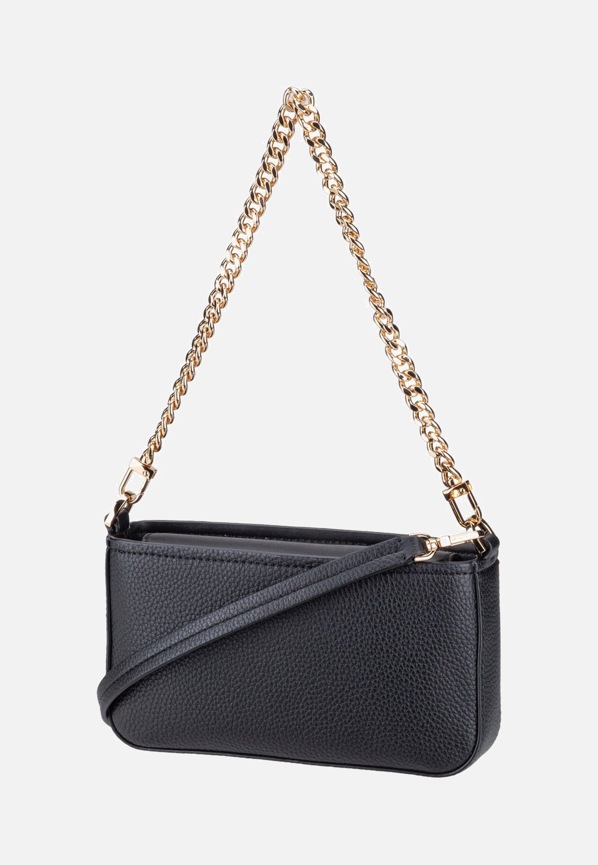 Michael Kors Bryant Small Conv Xbody Pouchette Black Evening Bag