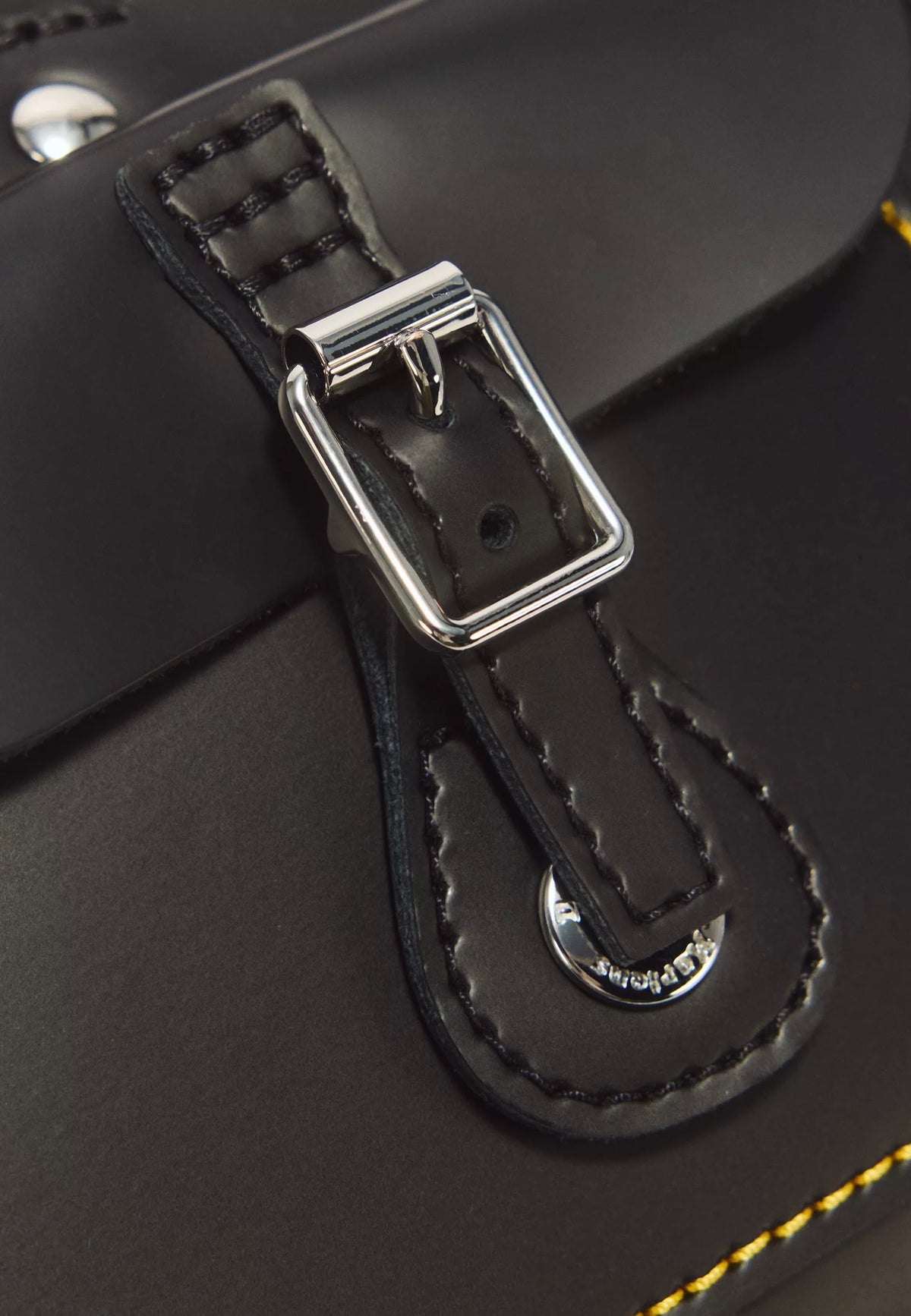 Dr. Martens Top Handle Black Kiev Smooth Satchel