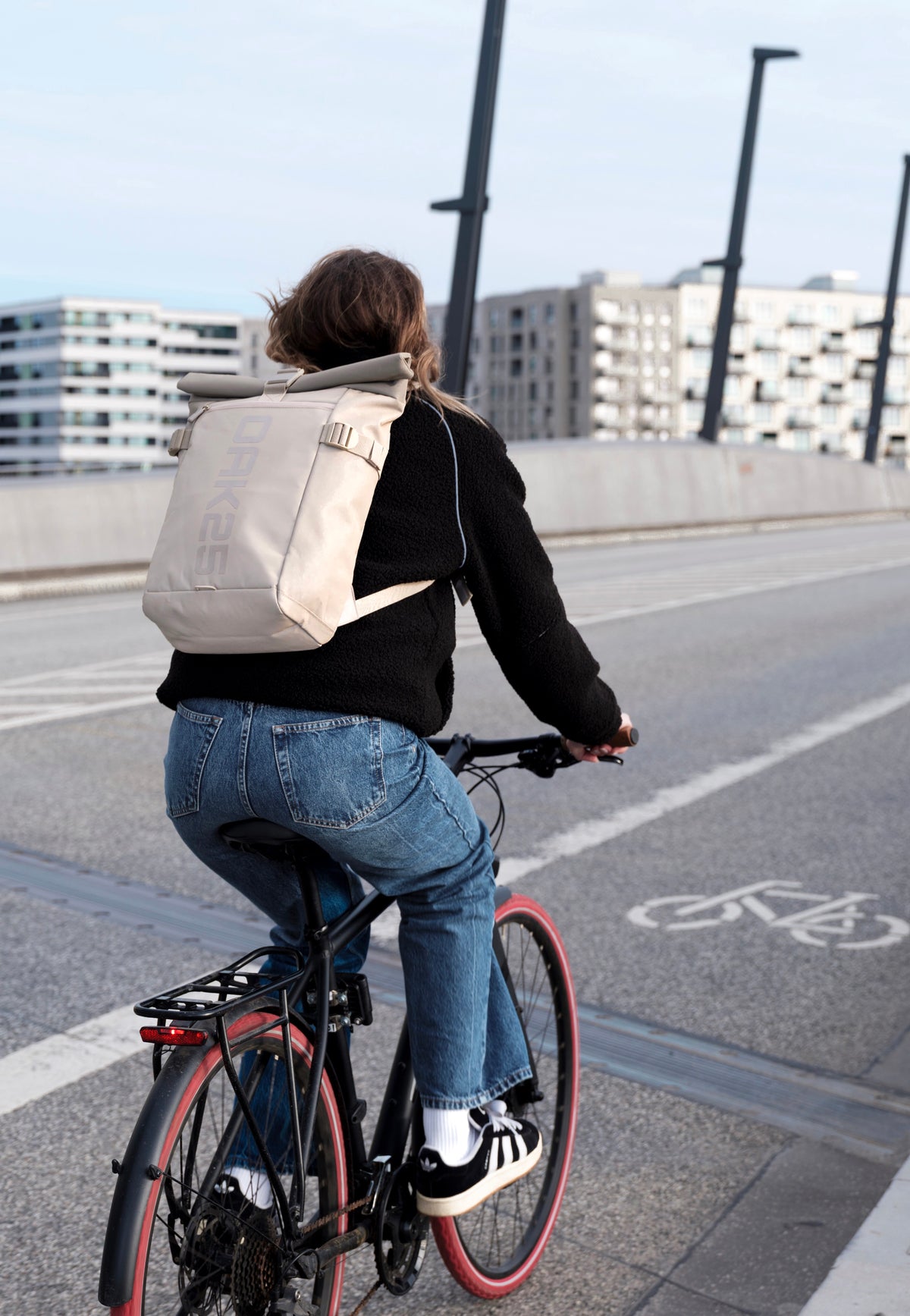 OAK25 LumoSense Rolltop Lite Sand Rolltop Rucksack