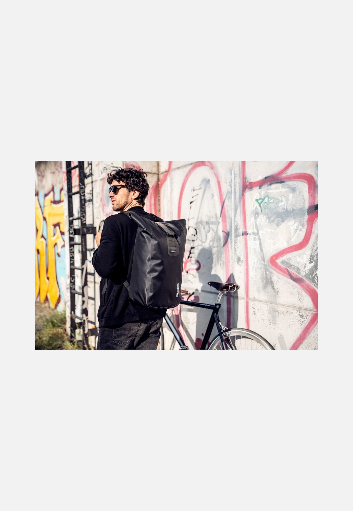 ORTLIEB Velocity PS 23L Schwarz Rolltop Rucksack