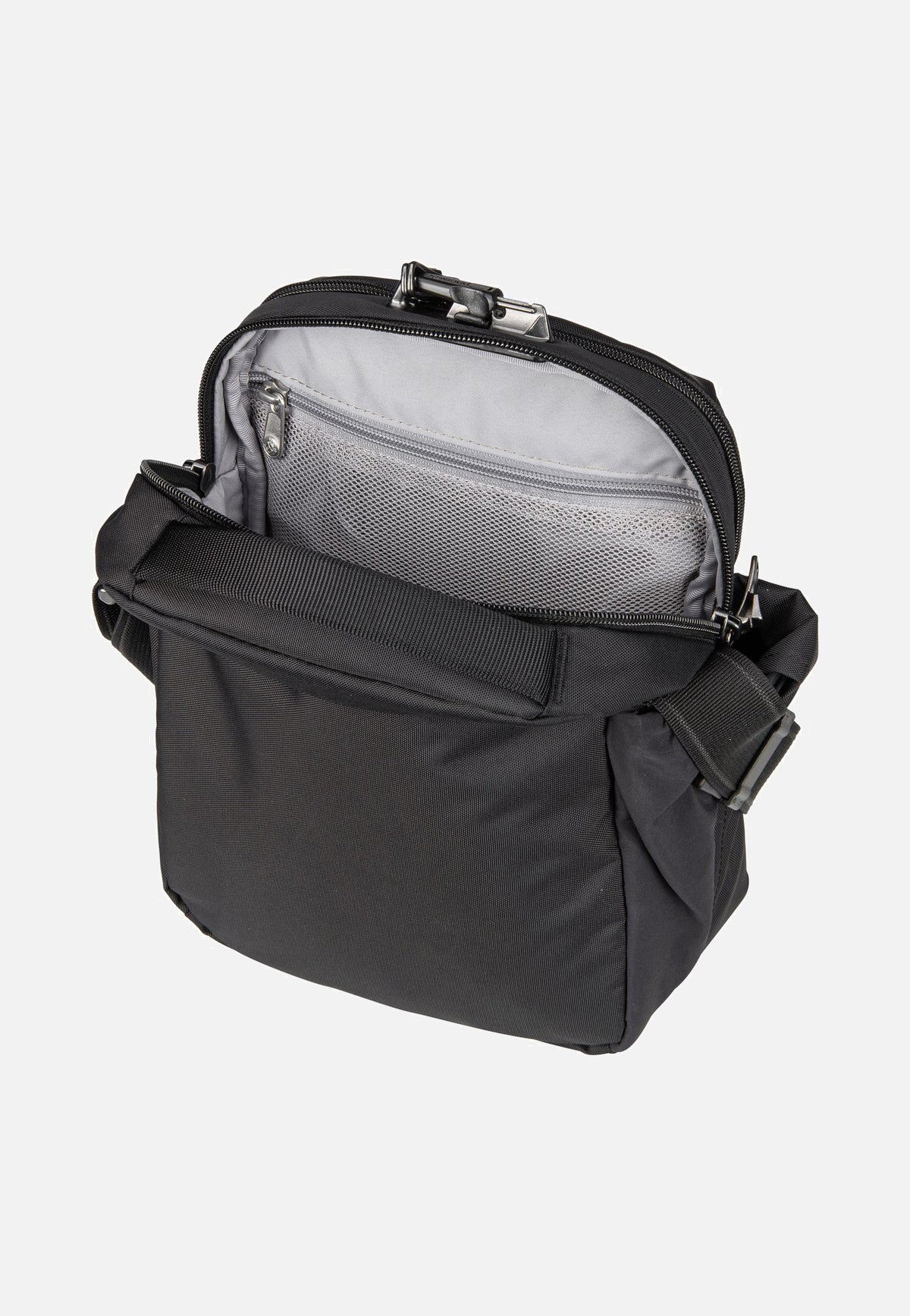 Pacsafe V Tour CB Jet Black Crossbody Bag