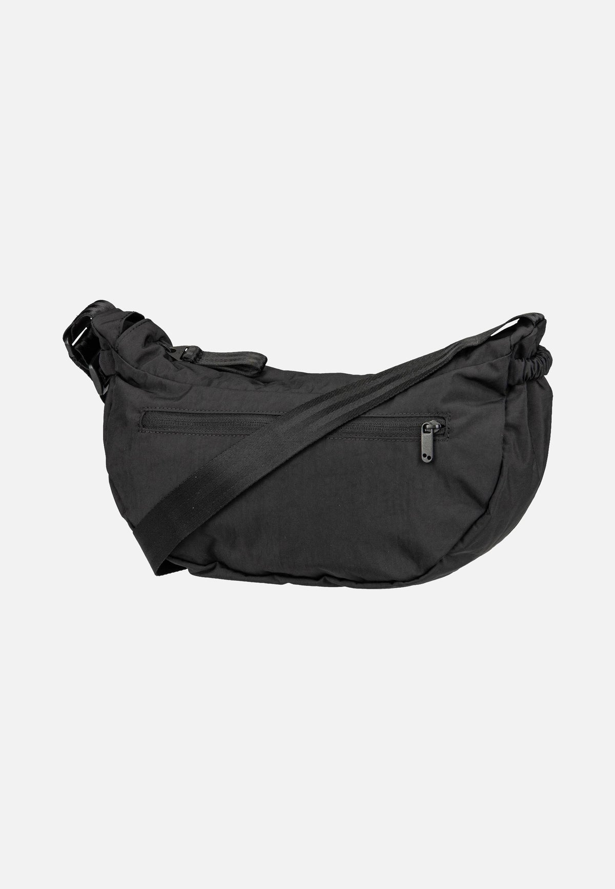 pinqponq Krumm Medium Crinkle Black Crossbody Bag