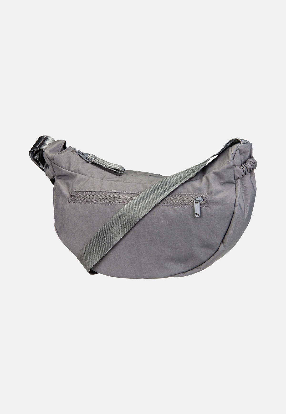 pinqponq Krumm Medium Crinkle Grey Crossbody Bag
