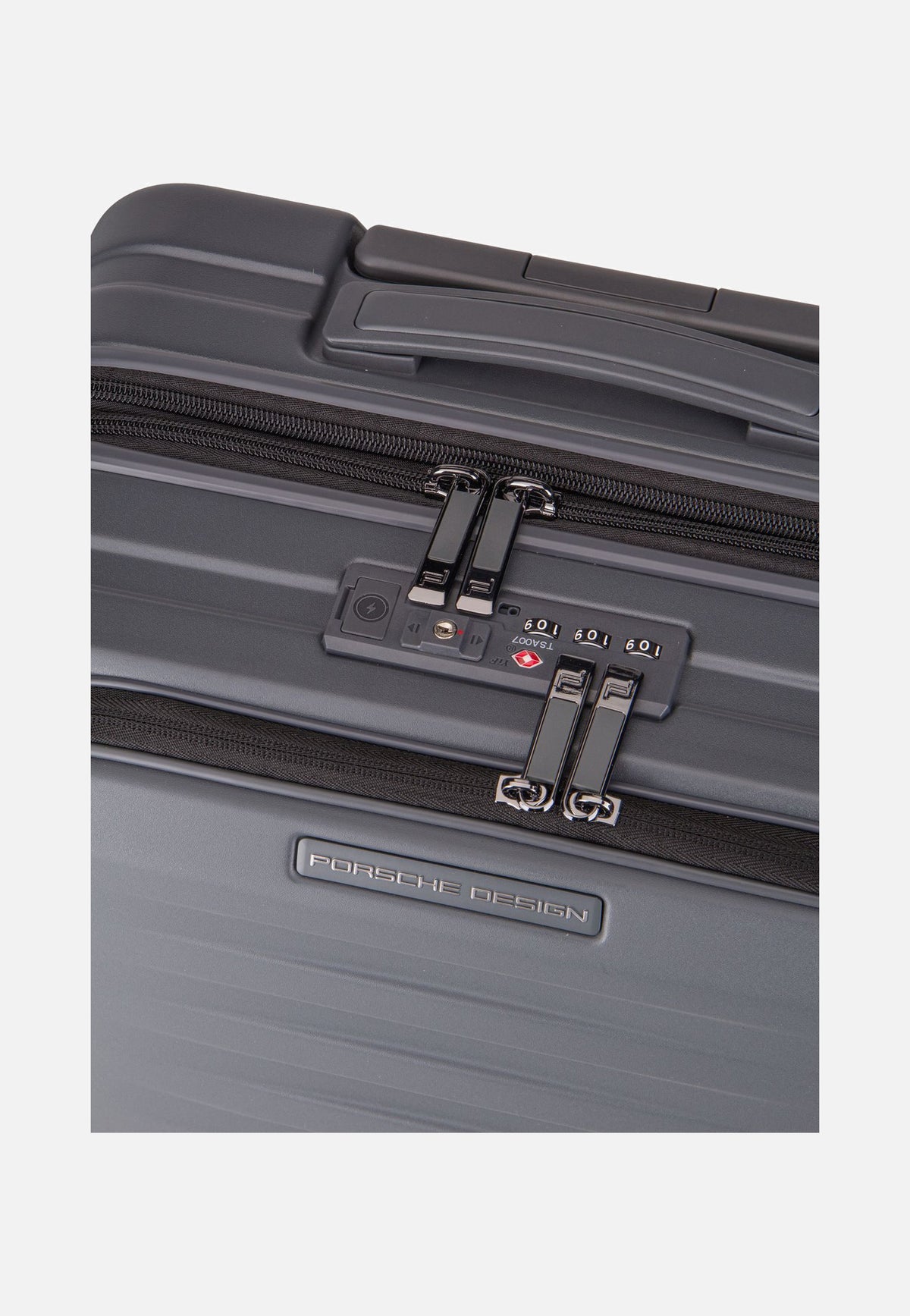 Porsche Design Roadster HC Trolley S Bus. Grey Matt Koffer