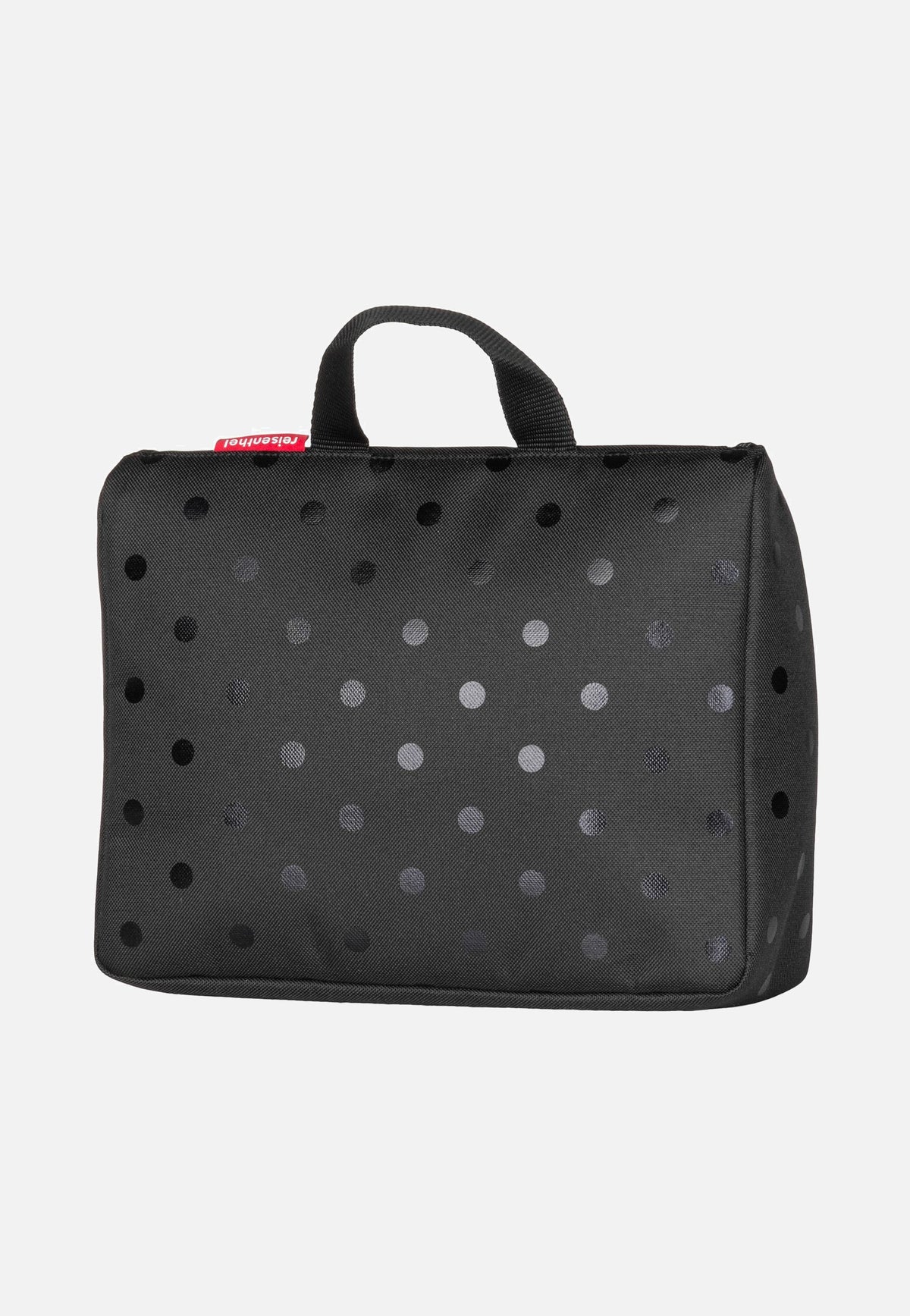reisenthel Toiletbag XL Glossy Dots Black Kulturbeutel