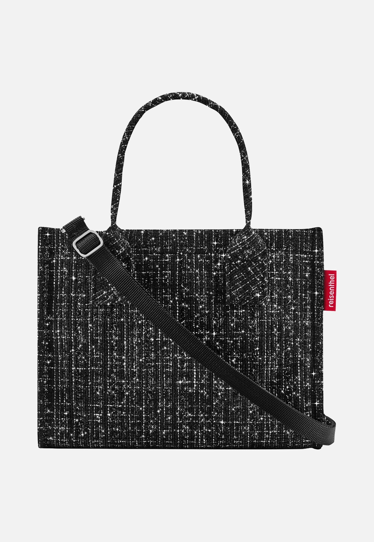 reisenthel Daily Shopper XS Bouclé Black Tote Bag