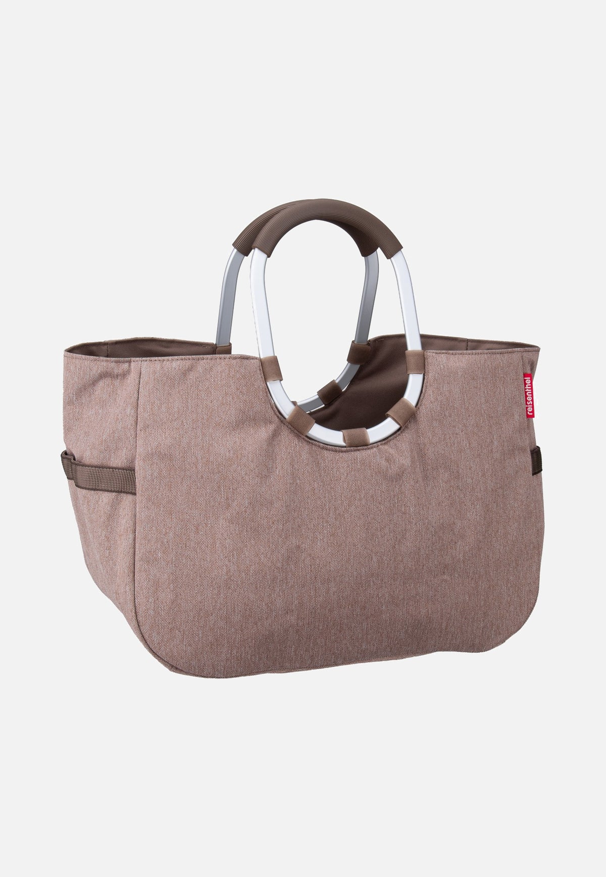 reisenthel Loopshopper L Herringbone Mokka Einkaufskorb