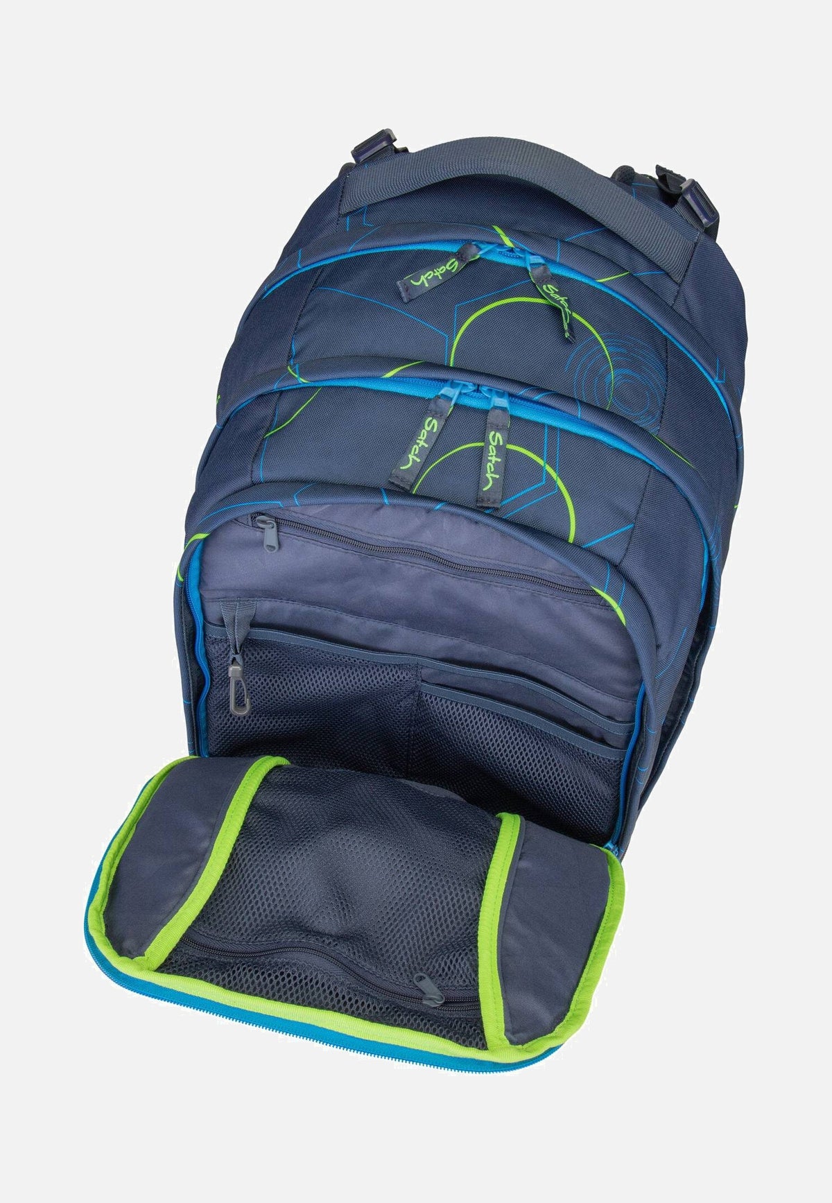 satch satch Pack Blue Tech Schulranzen
