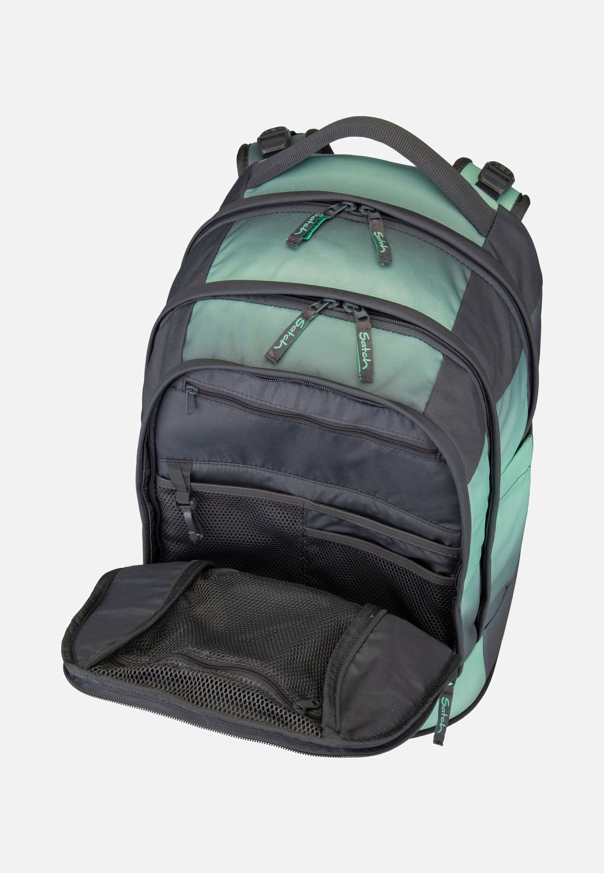 satch satch Pack Gradient Mint Schulranzen