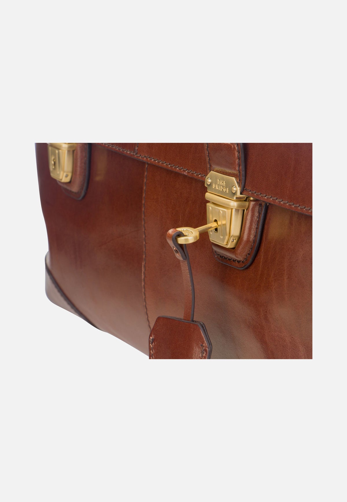 The Bridge Vespucci 3610 Marrone Aktentasche