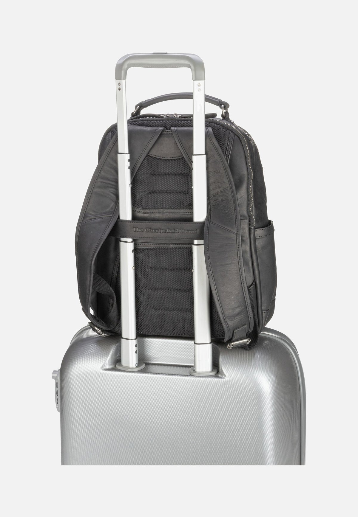 The Chesterfield Brand Austin 0184 Black Rucksack