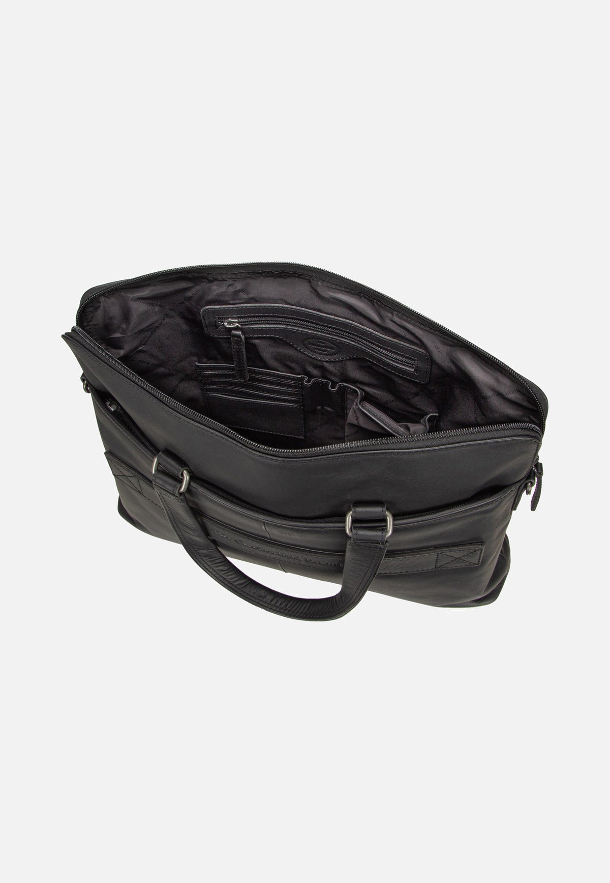 The Chesterfield Brand Elvas 1103 Black Briefcase