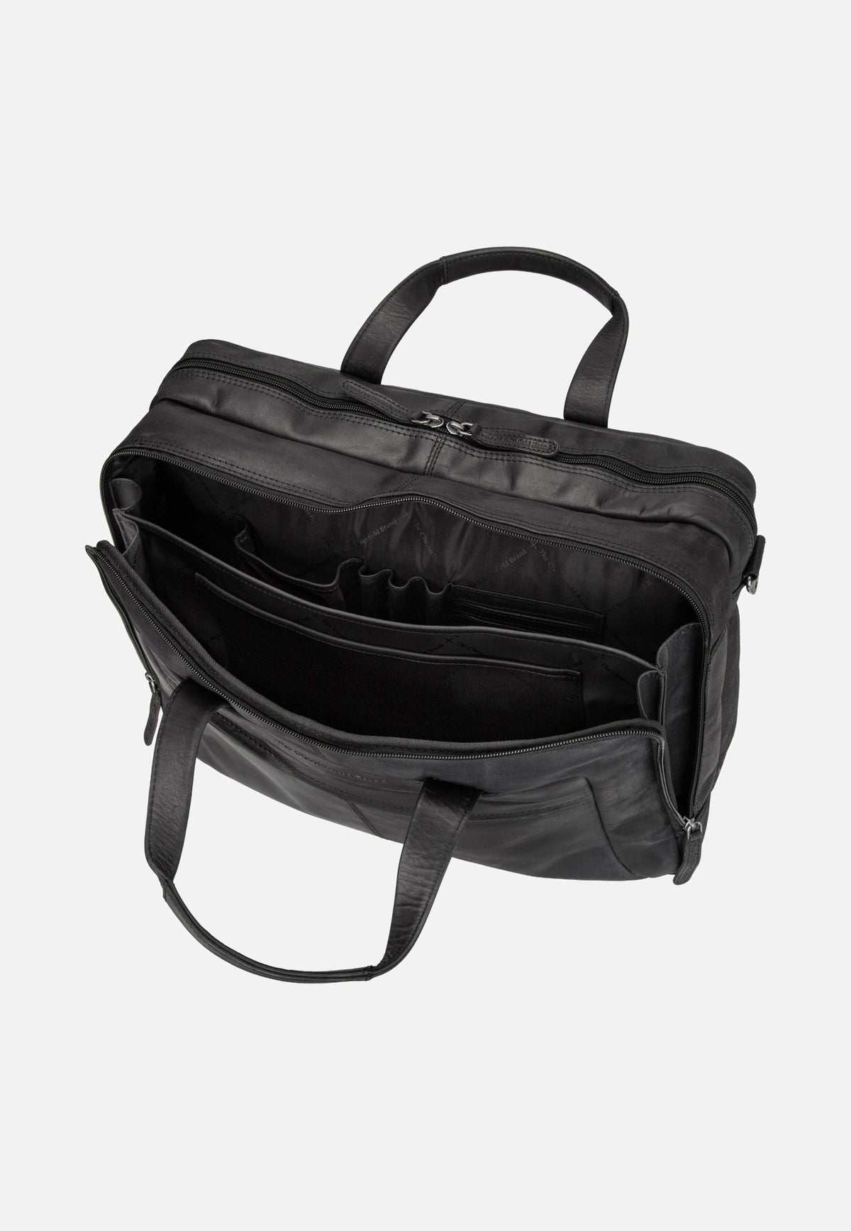 The Chesterfield Brand Ryan 1015 Black Briefcase