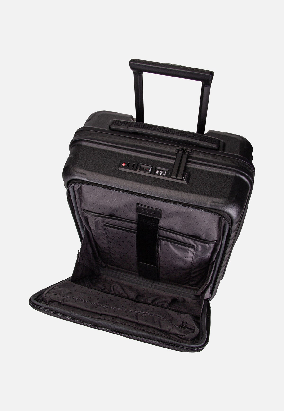 Titan UPGRADE 4w Trolley S VT Nightshade Black Koffer