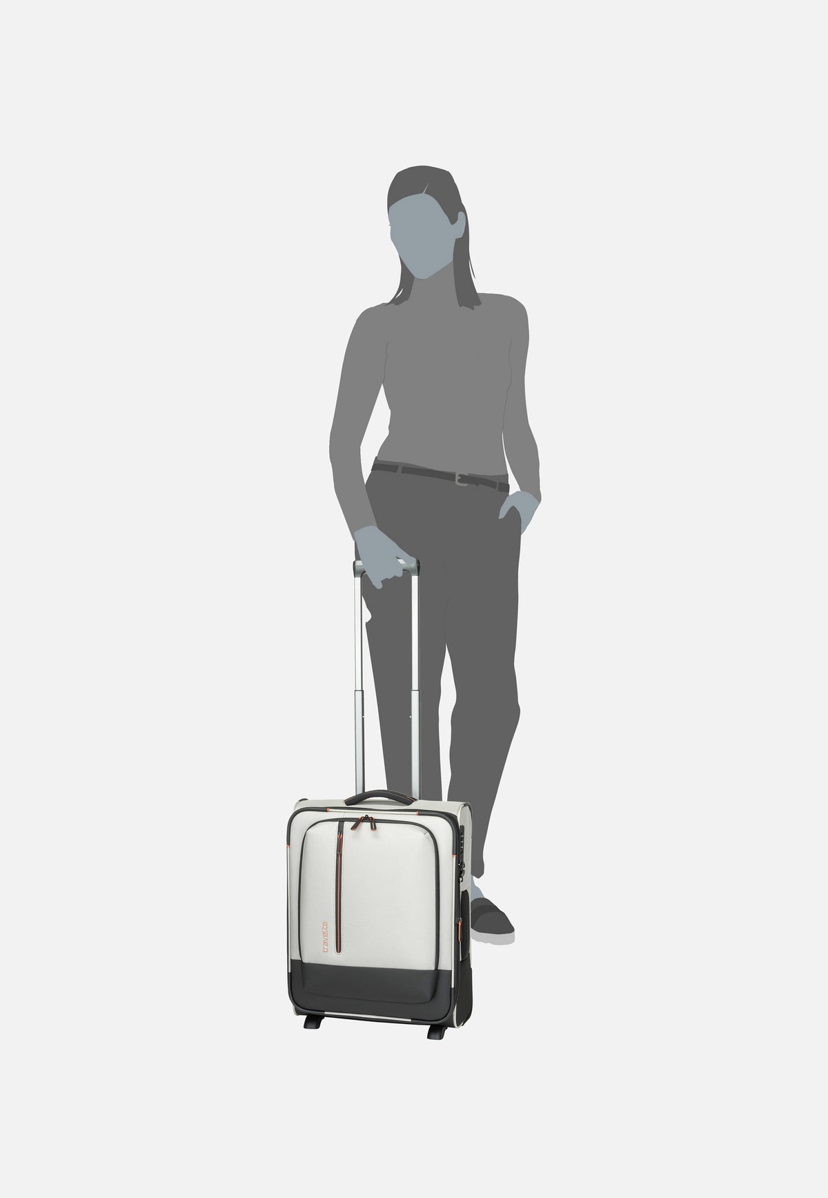 travelite Crosslite 2w Trolley S Natur Koffer