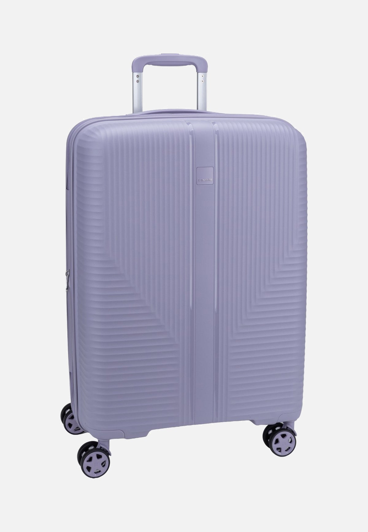 travelite Air Stripe Trolley 4W M Exp. Lavender Koffer