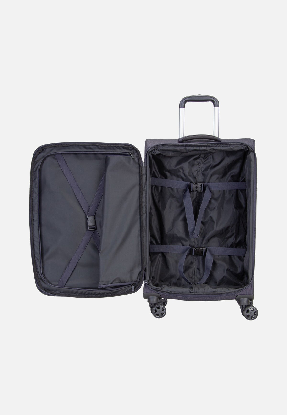 travelite Kick Off Trolley 4W M Exp. Dark Anthracite Koffer
