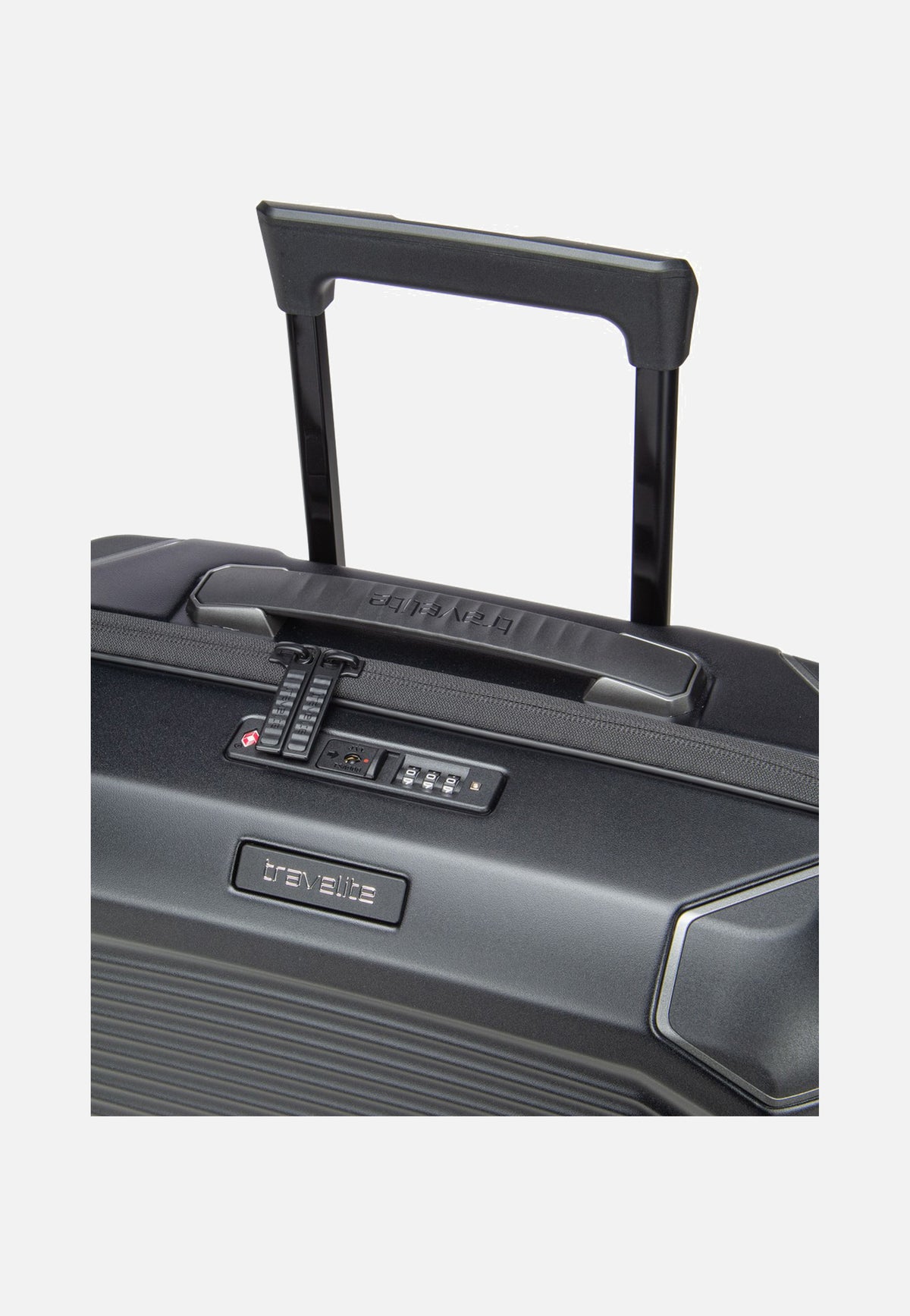 travelite Millennium Trolley 4W S Black Suitcase