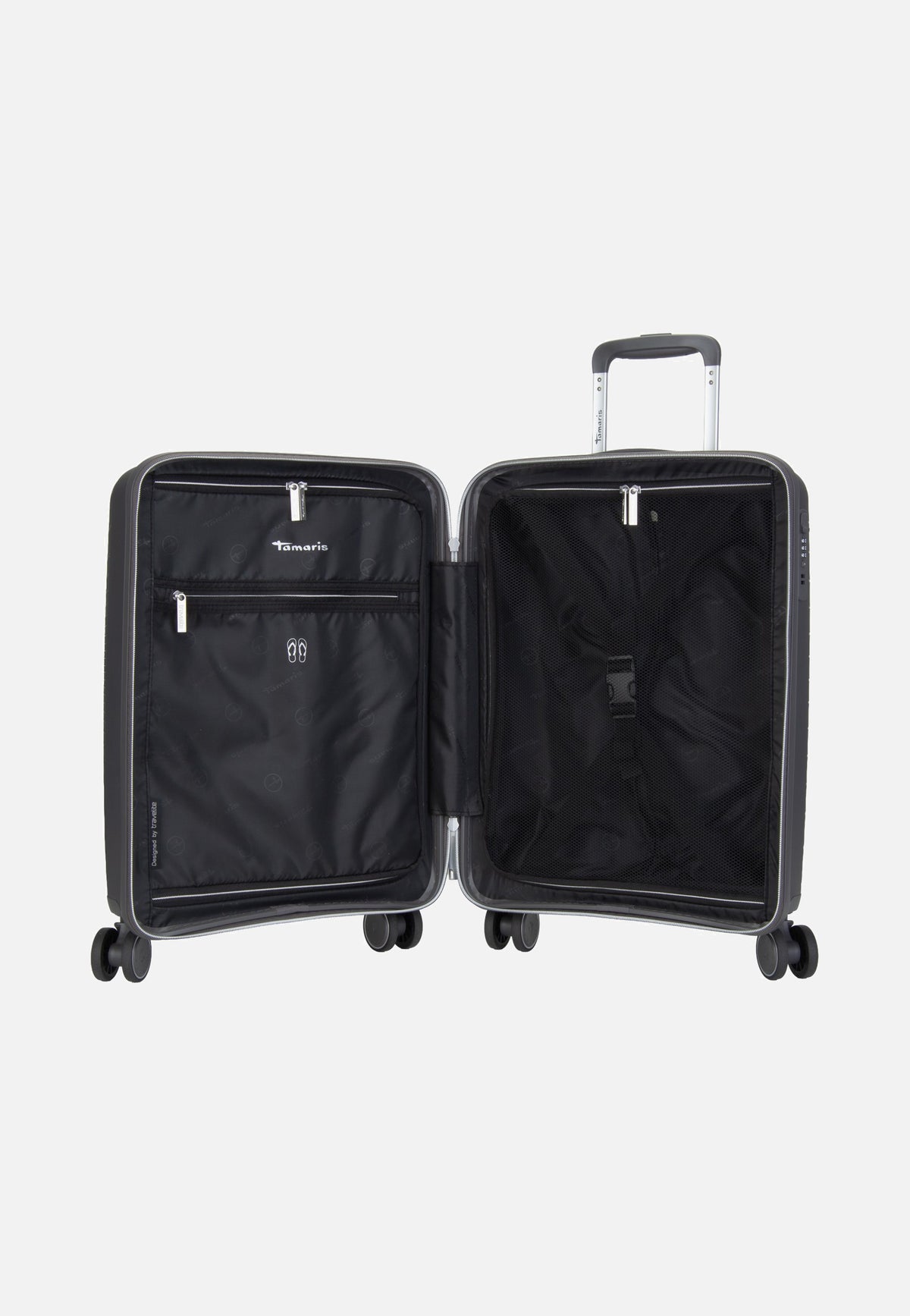 travelite x Tamaris Voyaage Trolley 4w S Anthracite Koffer