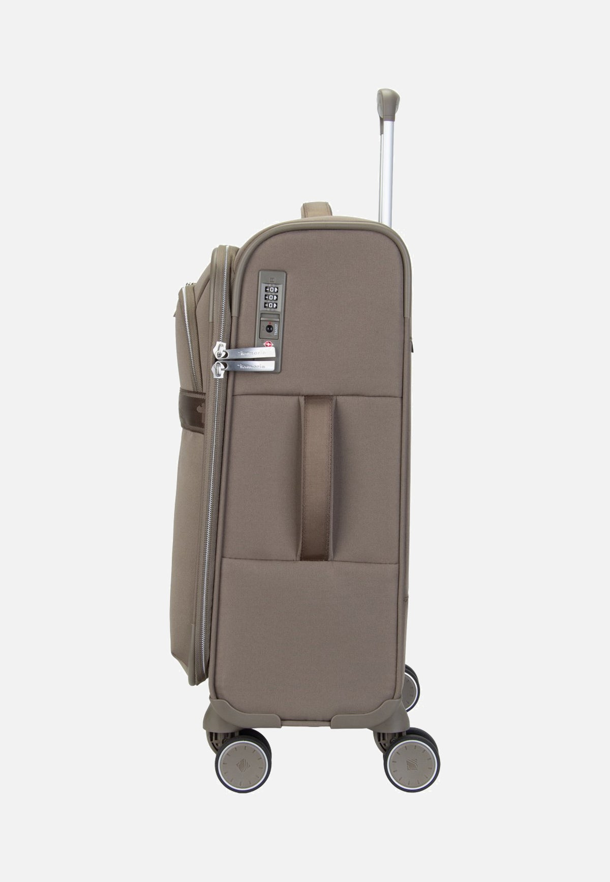 travelite x Tamaris Voyaage Trolley 4w S Taupe Koffer
