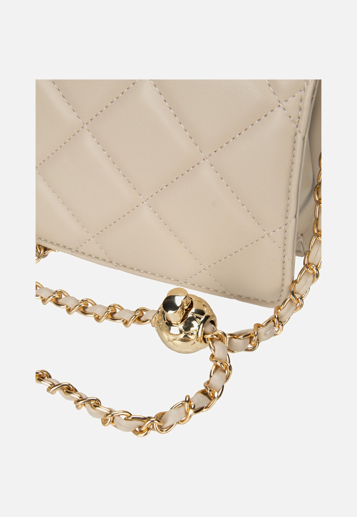 Valentino Ocarina K52R Ecru Crossbody Bag