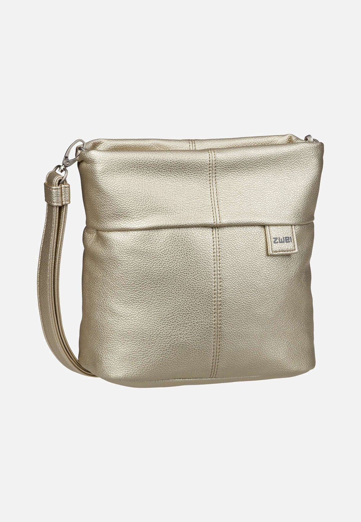 zwei Mademoiselle M8 Gold Beuteltasche