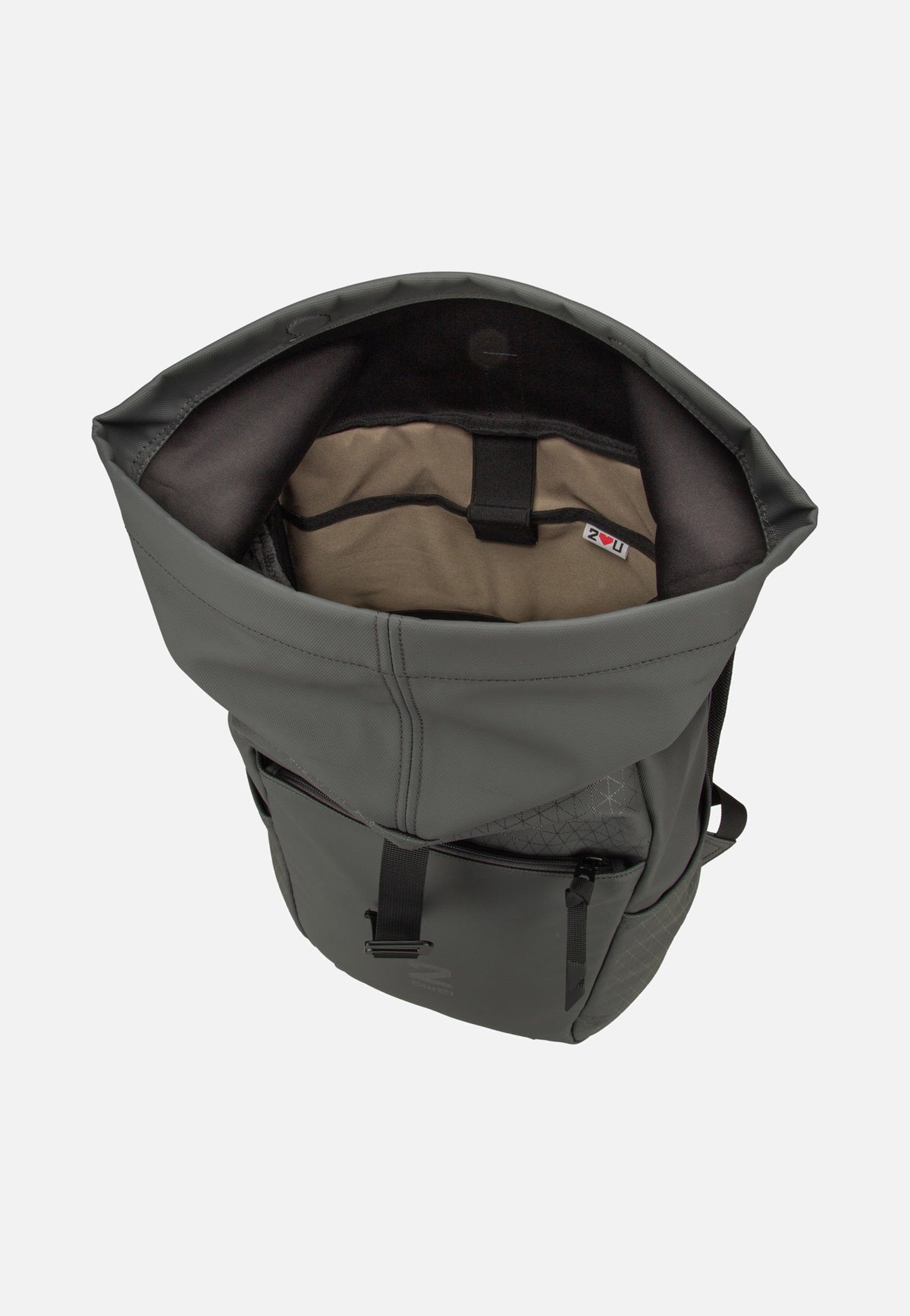 zwei Jona JOR350 Stone Rolltop Backpack