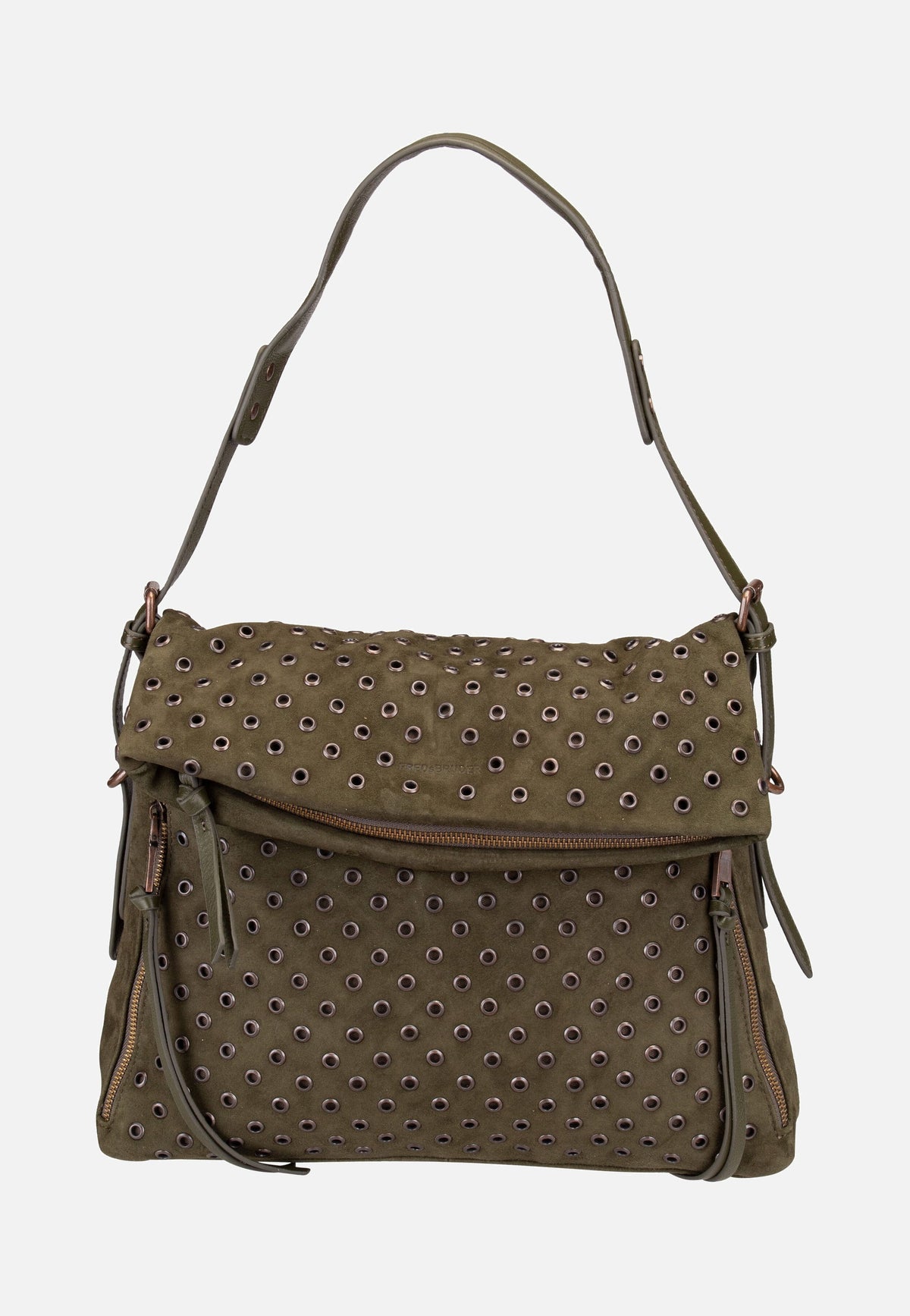 Fredsbruder Hey You Rock 270-3695 Olive Schultertasche
