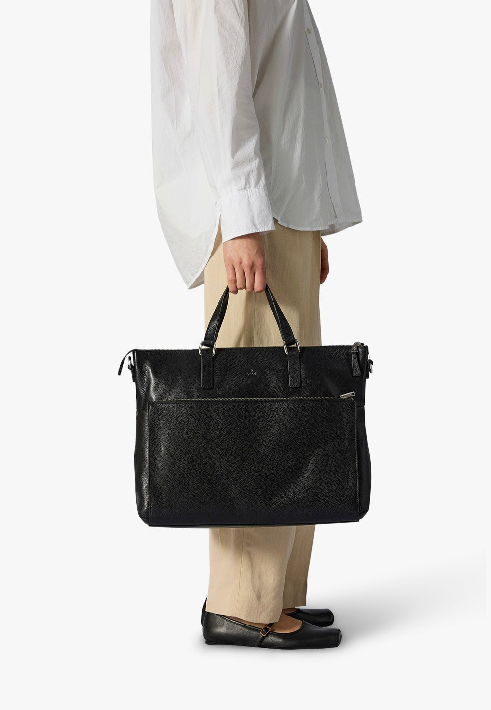 Adax Napoli Sasha 17" Black Aktentasche