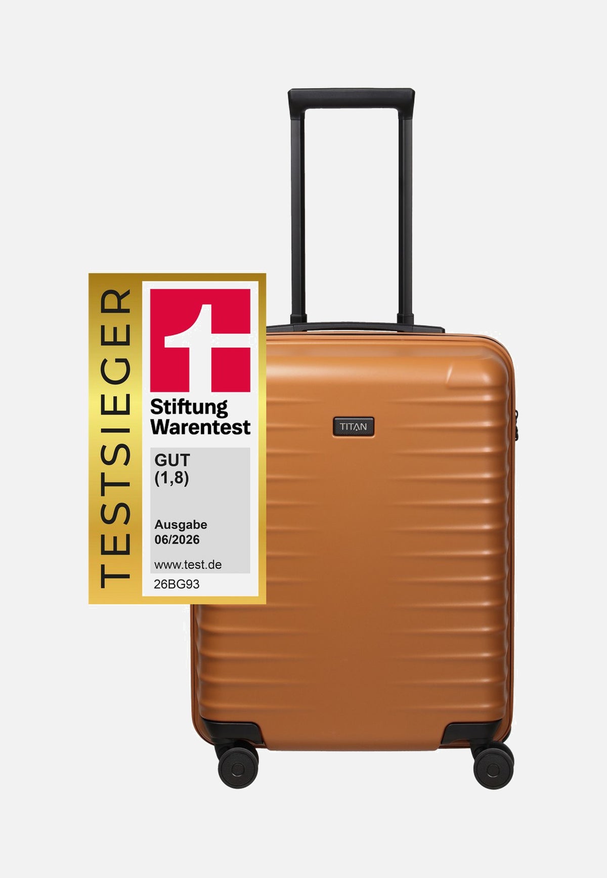 Titan UPGRADE 4w Trolley S20 Canyon Bronze Koffer