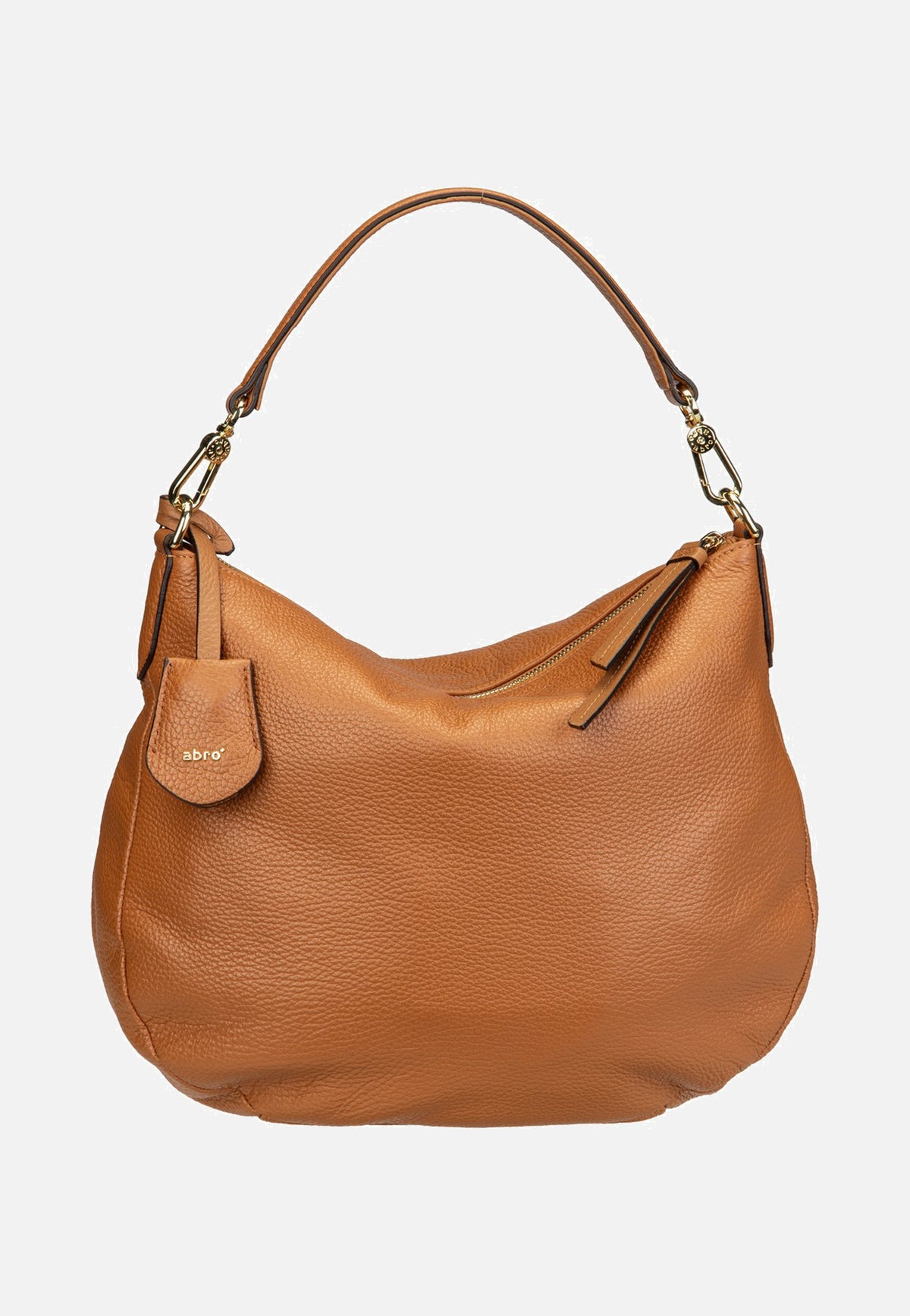 abro Juna Small Cuoio Hobo Bag