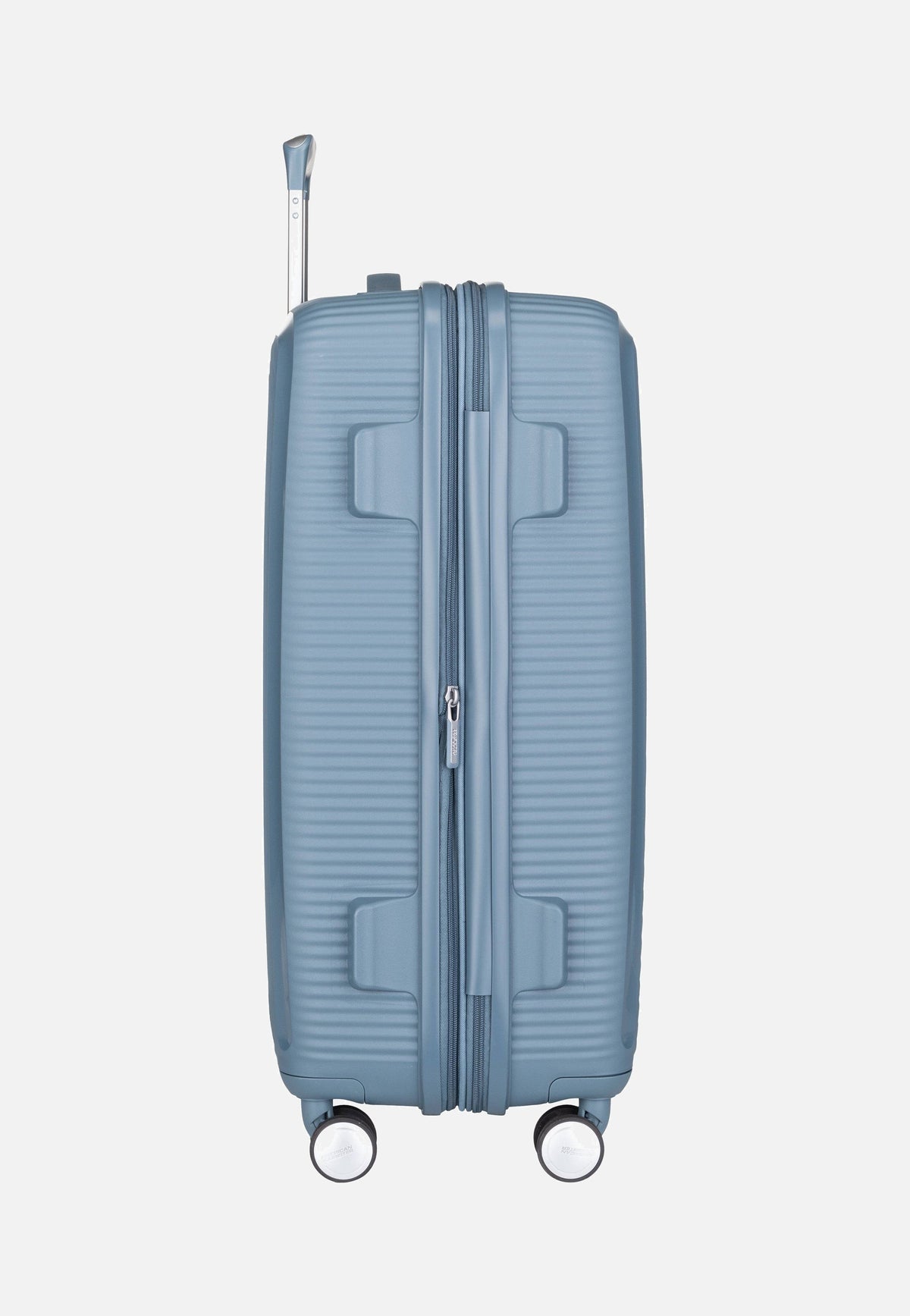 American Tourister SoundBox Spinner 67 EXP Stone Blue Koffer