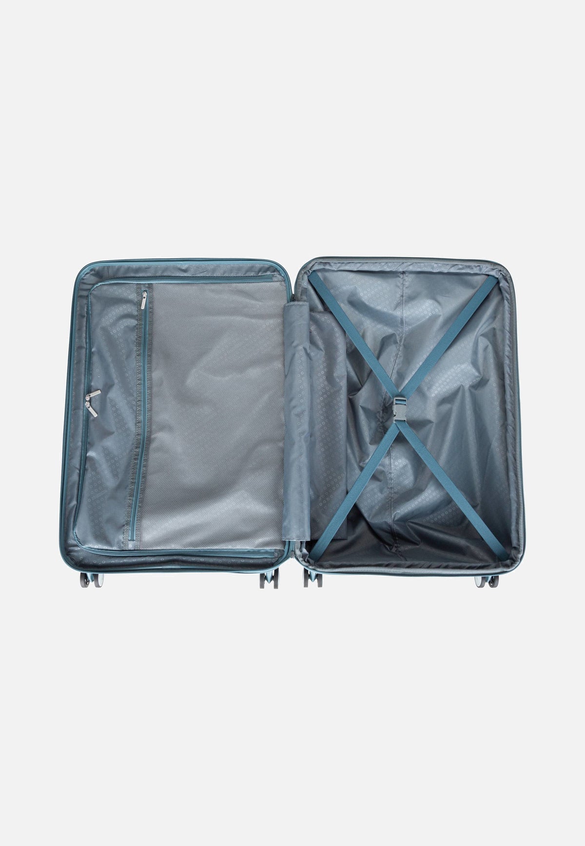 American Tourister SoundBox Spinner 77 EXP Stone Blue Koffer