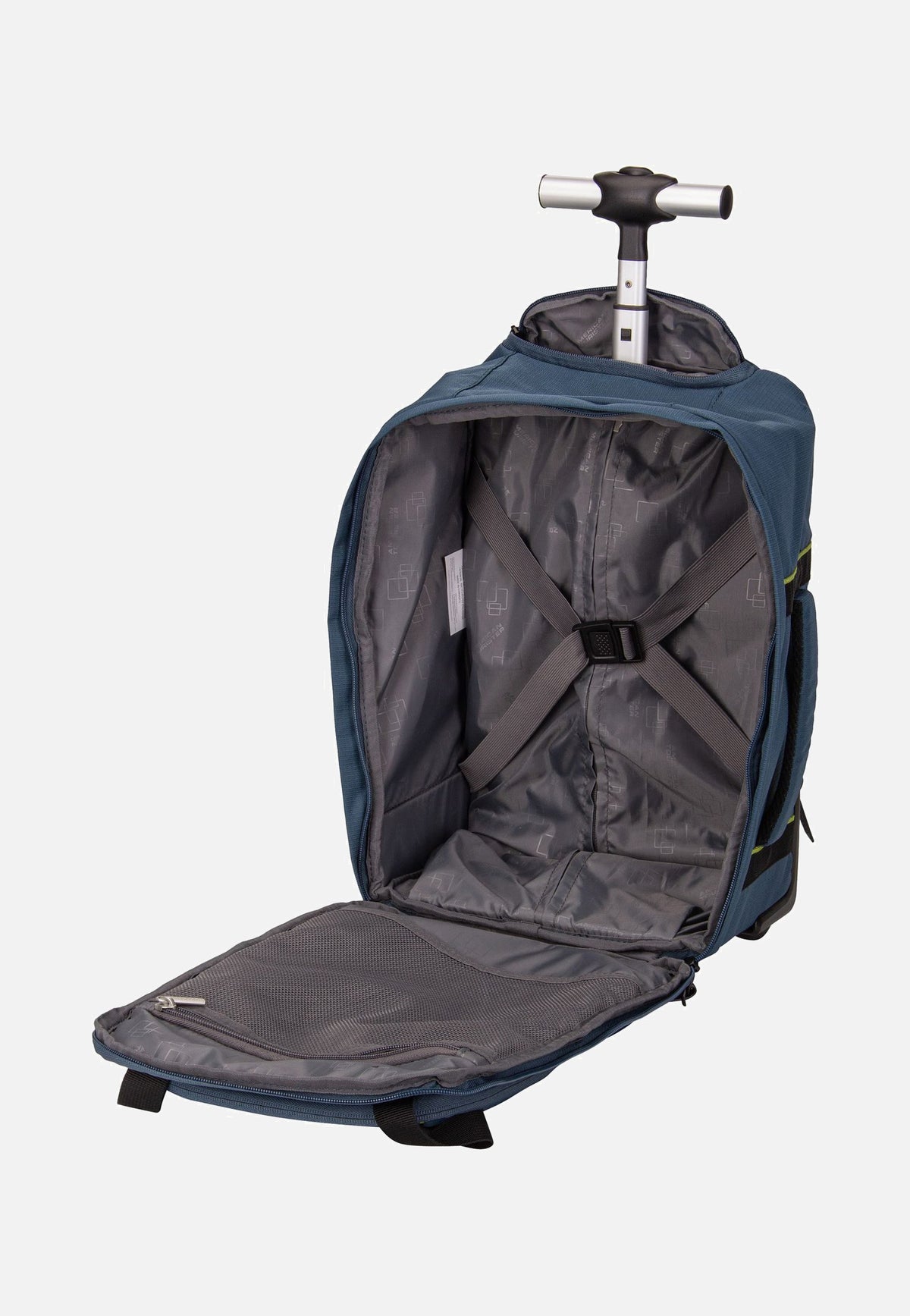 American Tourister Take2Cabin Backpack/WH S Harbor Blue Rucksack-Trolley