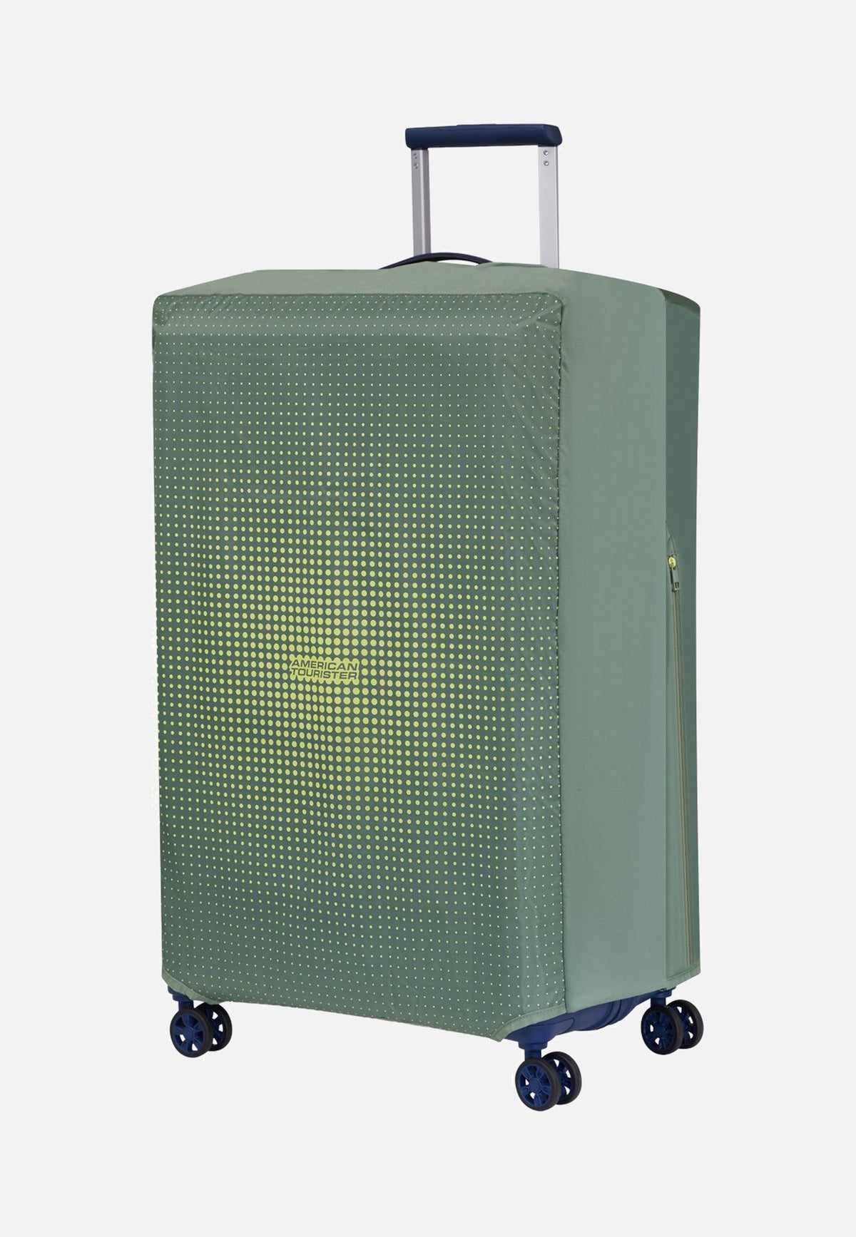 American Tourister Foldable L Olive/Lime Luggage Cover